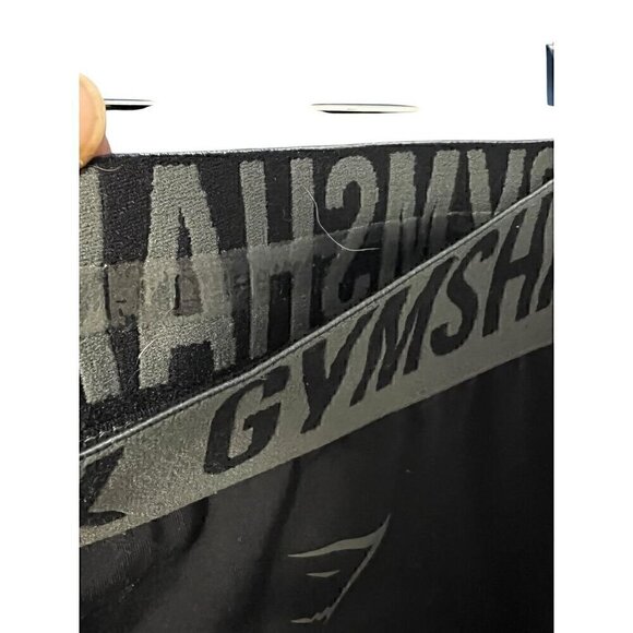 Gymshark Womens Seamless Low-Rise Black Leggings, Elasticated waistband, SM - Picture 6 of 8